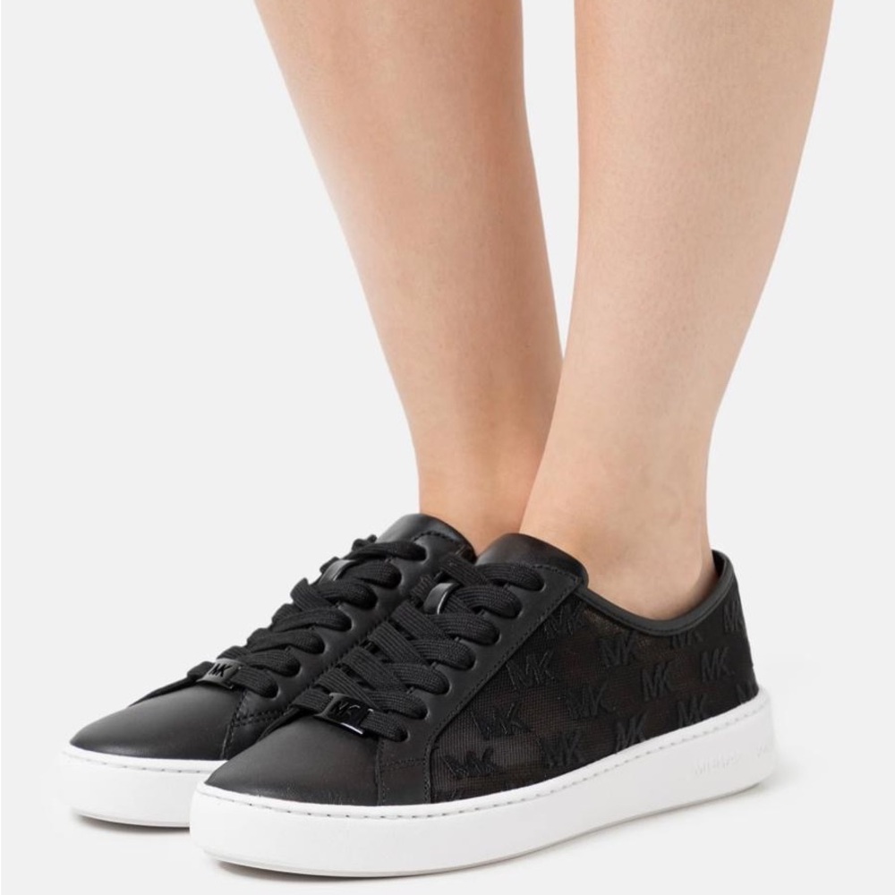 Michael Kors Black and White Women's Sneakers